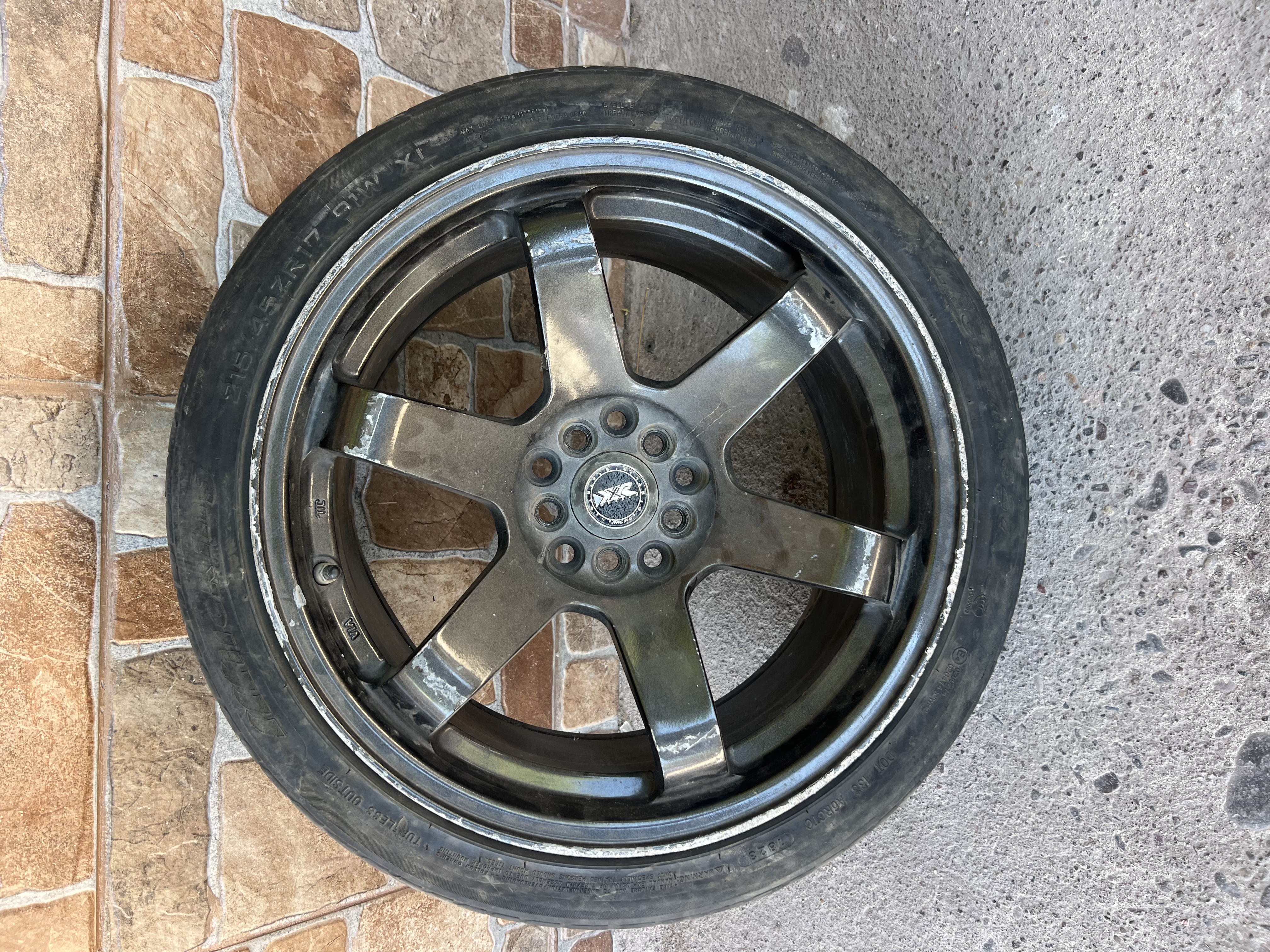 Vendo rines # 17 con llantas semi nuevas - 2