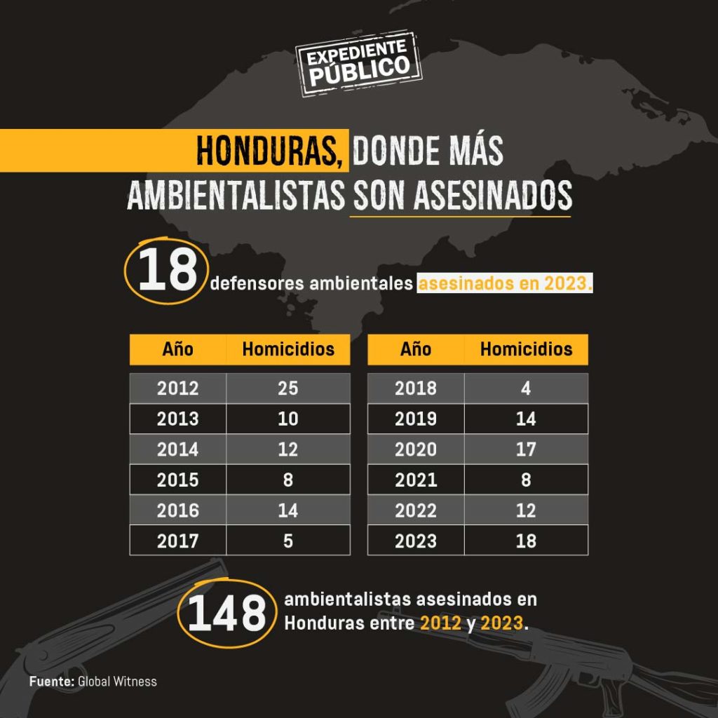 📊 Informe sobre crímenes contra ambientalistas. - Imagen 1