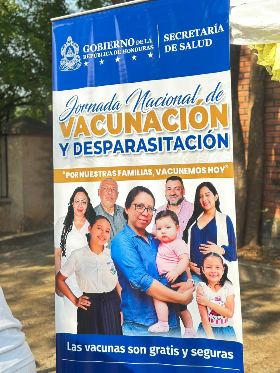 COPECO impulsa jornada de vacunación y desparasitación en Choluteca