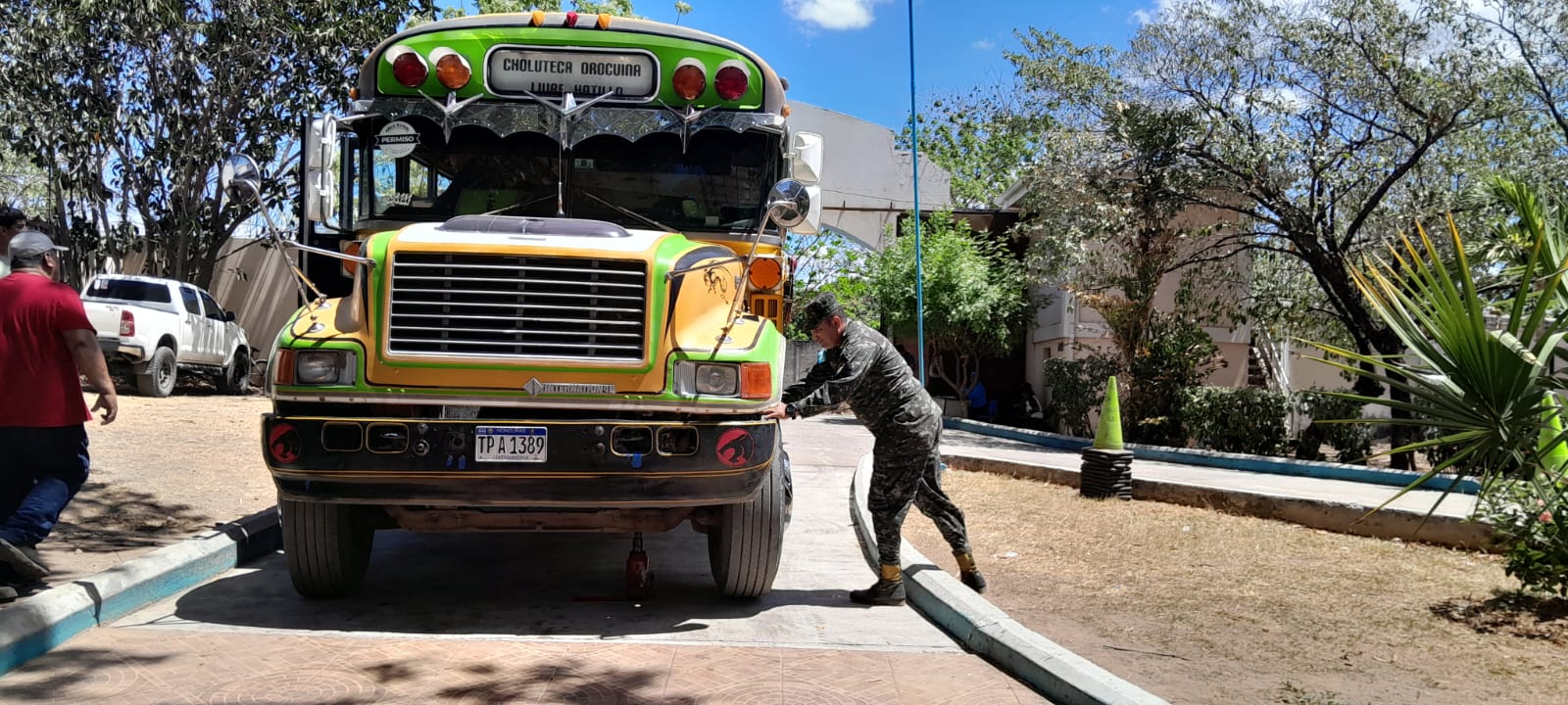 📢🟦🇭🇳 COPECO y el IHTT continúan con las inspecciones de unidades de transporte en Choluteca - Imagen 3